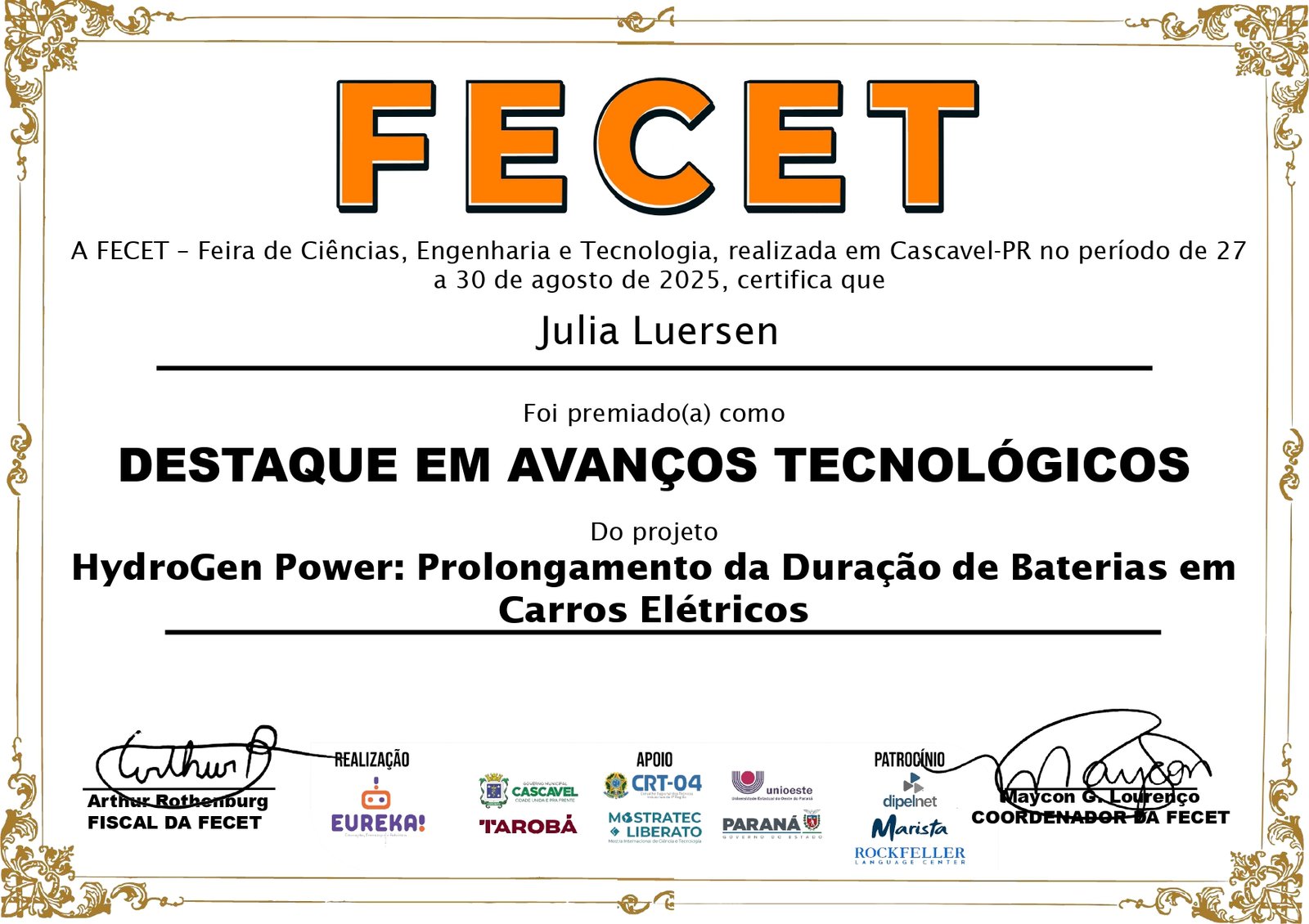 Certificate Name 2